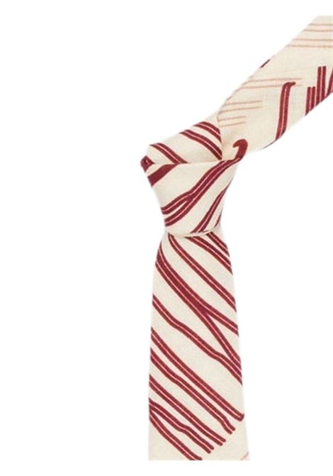 Cravatta con stampa MANUEL RITZ | MR3360AMARENA